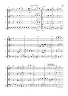 Sweet Caroline Woodwind Quartet scores gallery preview page 3