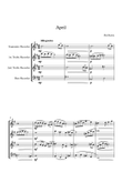 April - Recorder Quartet mini preview