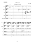 Cricket for String Orchestra