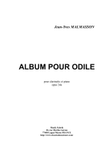 Album for Odile for Bb clarinet and piano