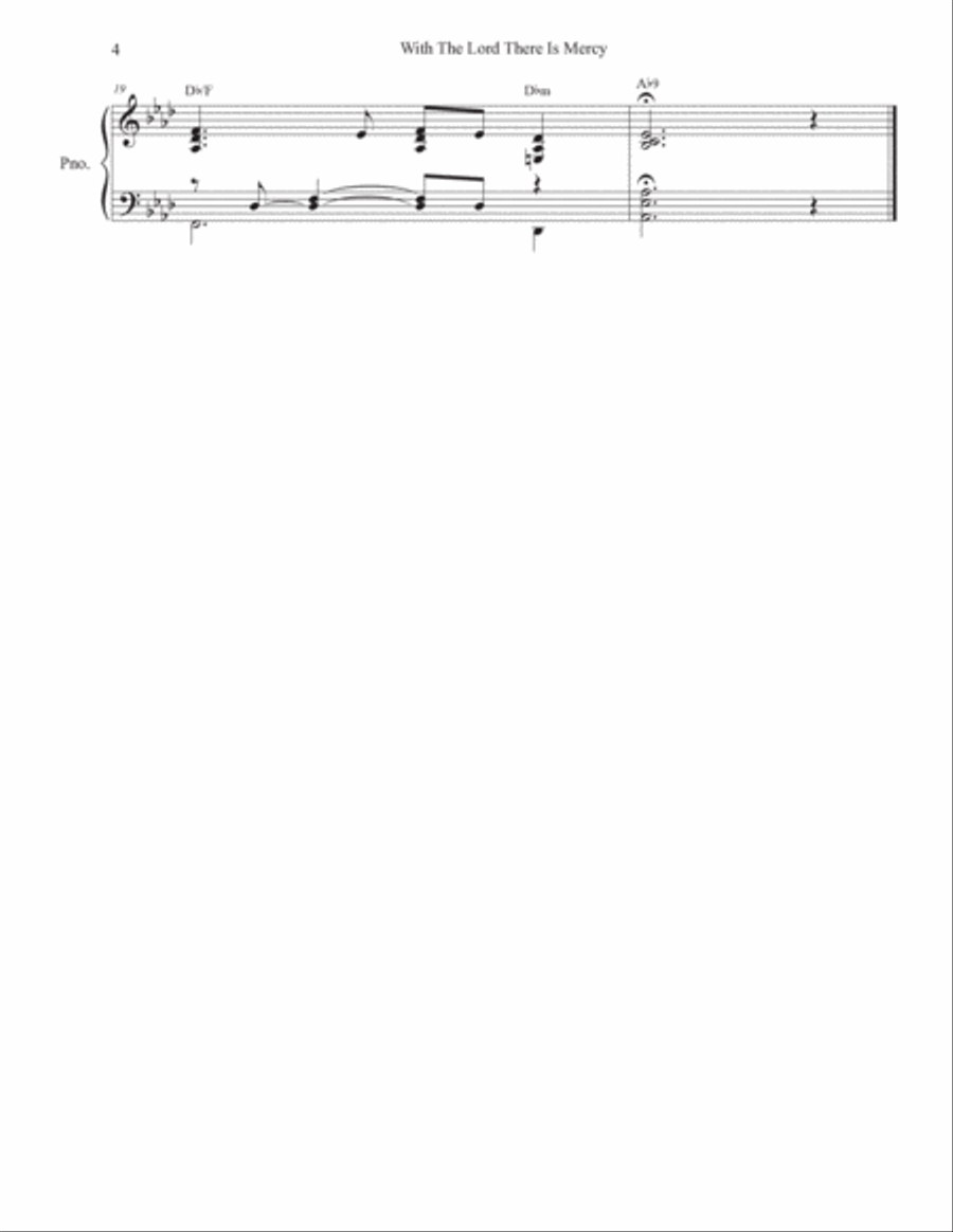 Psalms for the 10th Sunday in Ordinary Time through the Assumption (Year B) (Vocal solo) Voice Solo scores gallery preview page 4