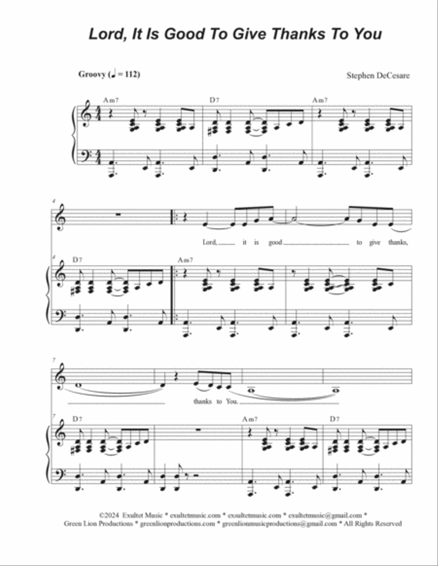 Psalms for the 10th Sunday in Ordinary Time through the Assumption (Year B) (Vocal solo) Voice Solo scores gallery preview page 5