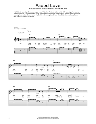 Faded Love (arr. Fred Sokolow)