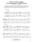 Stay A Little Longer (The Hoedown Fiddle Song) (arr. Fred Sokolow)