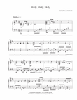 Holy, Holy, Holy - Modern Hymn Arrangement