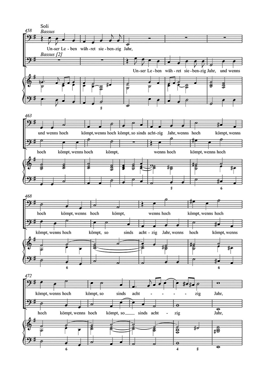Musikalische Exequien Musikalische Exequien Choir scores gallery preview page 2