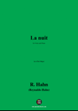 R. Hahn-La nuit,in A flat Major mini preview