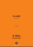 R. Hahn-La nuit,in B Major mini preview