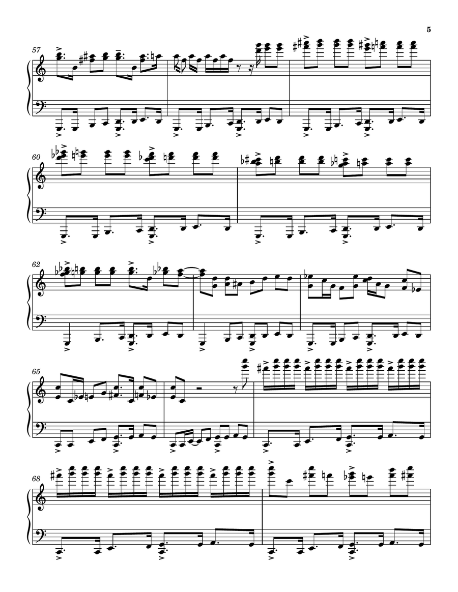You Never Can Tell You Never Can Tell Piano Solo scores gallery preview page 5