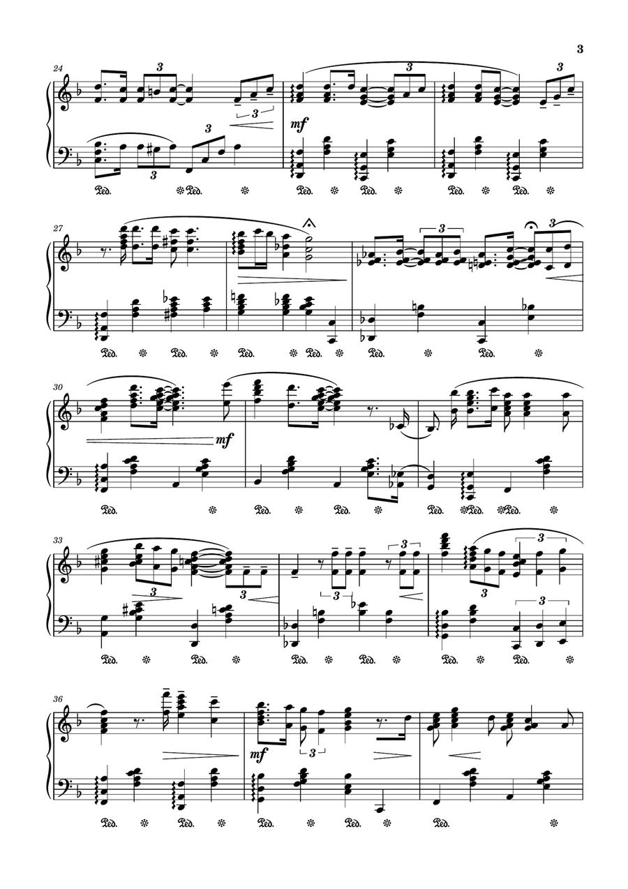 What A Wonderful World Piano Solo scores gallery preview page 3