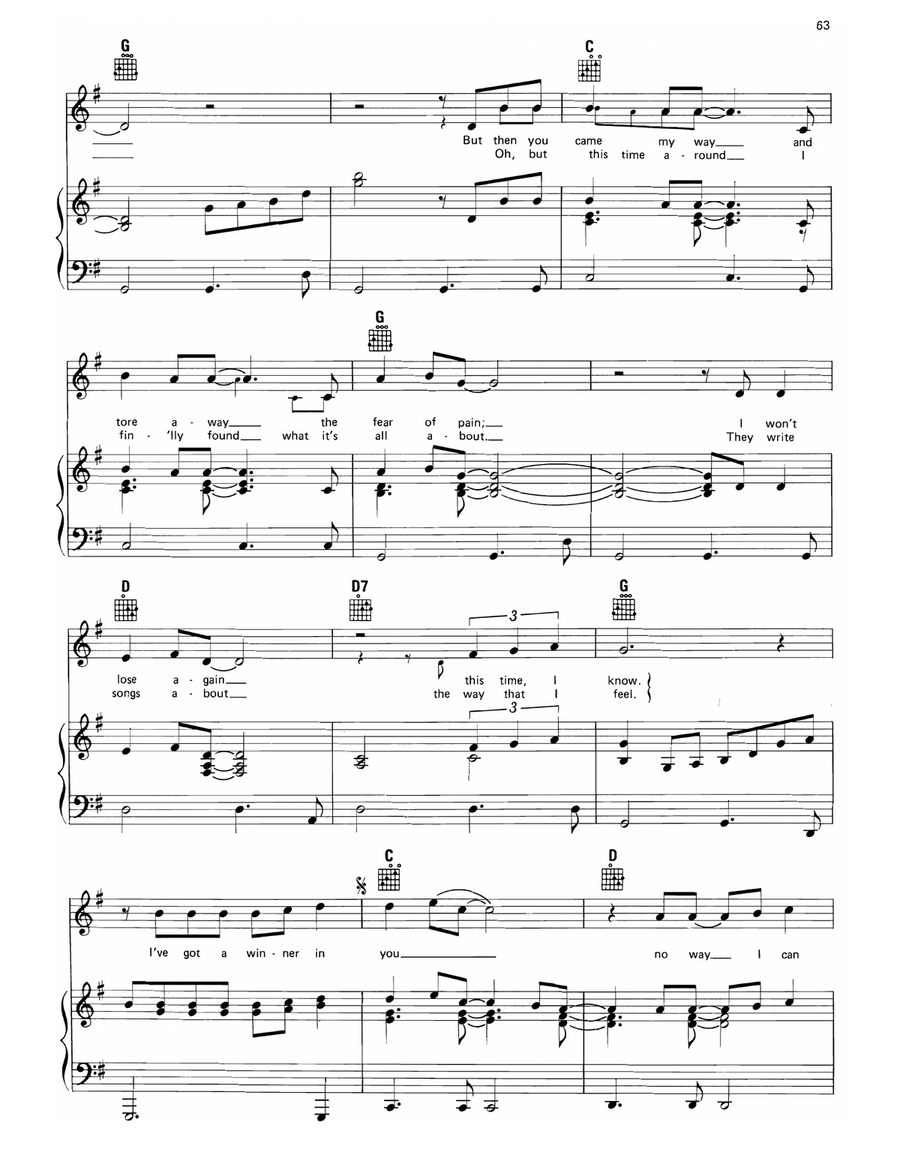 I've Got A Winner In You I've Got A Winner In You Piano, Vocal, Guitar scores gallery preview page 2