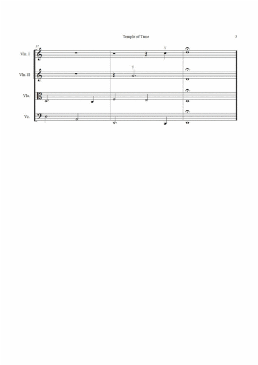 The Legend Of Zelda String Quartet scores gallery preview page 3