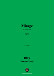 V. d' Indy-Mirage,Op.56,in A Major
