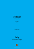 V. d' Indy-Mirage,Op.56,in D flat Major