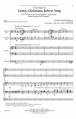 Concertato on Come, Christians, Join to Sing