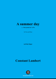 C. Lambert-A summer day,in D flat Major
