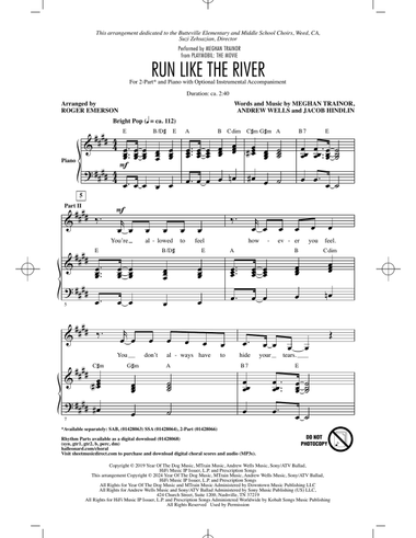 Run Like The River (arr. Roger Emerson)
