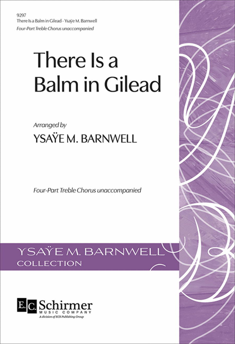 There Is a Balm in Gilead 4-Part scores gallery preview page 1