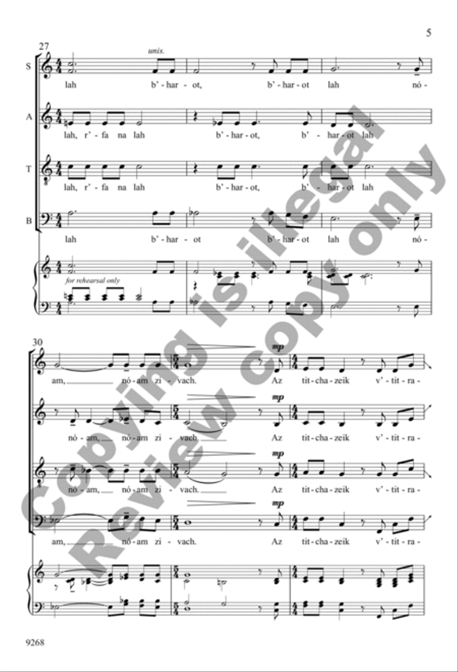 Y'did Nefesh Y'did Nefesh Divisi scores gallery preview page 5