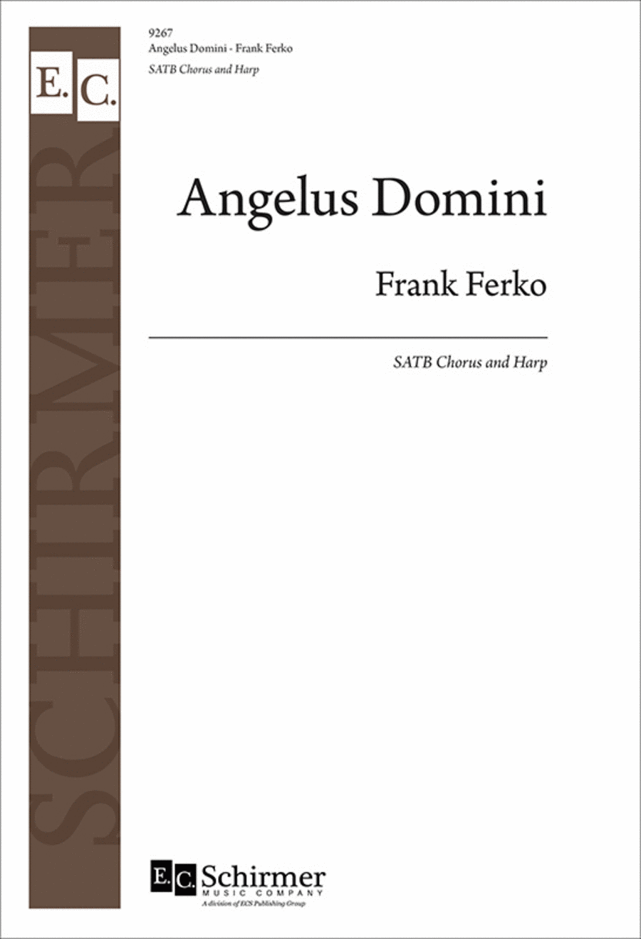 Angelus Domini (Choral Score) 4-Part scores gallery preview page 1