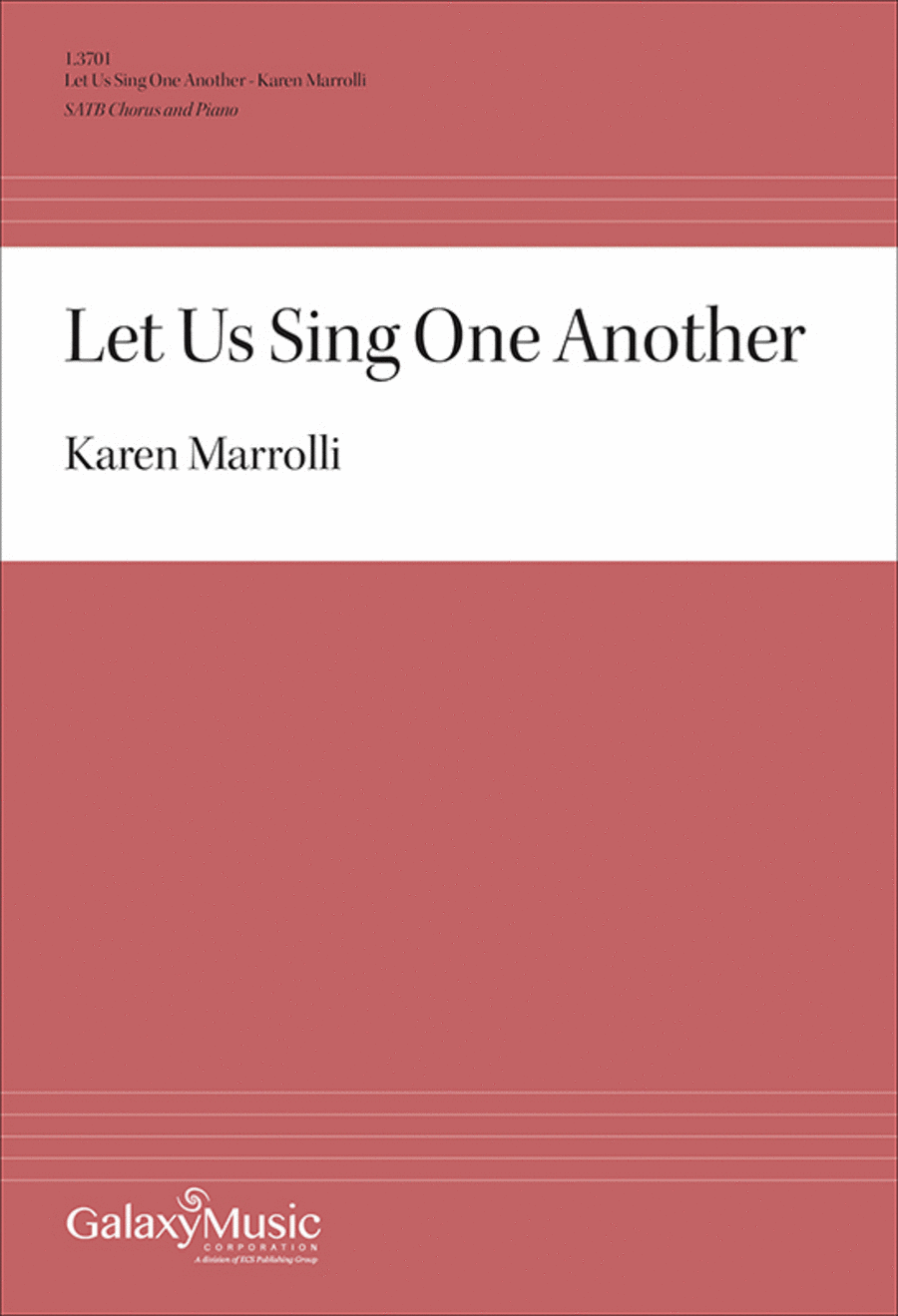 Let Us Sing One Another Let Us Sing One Another 4-Part scores gallery preview page 1