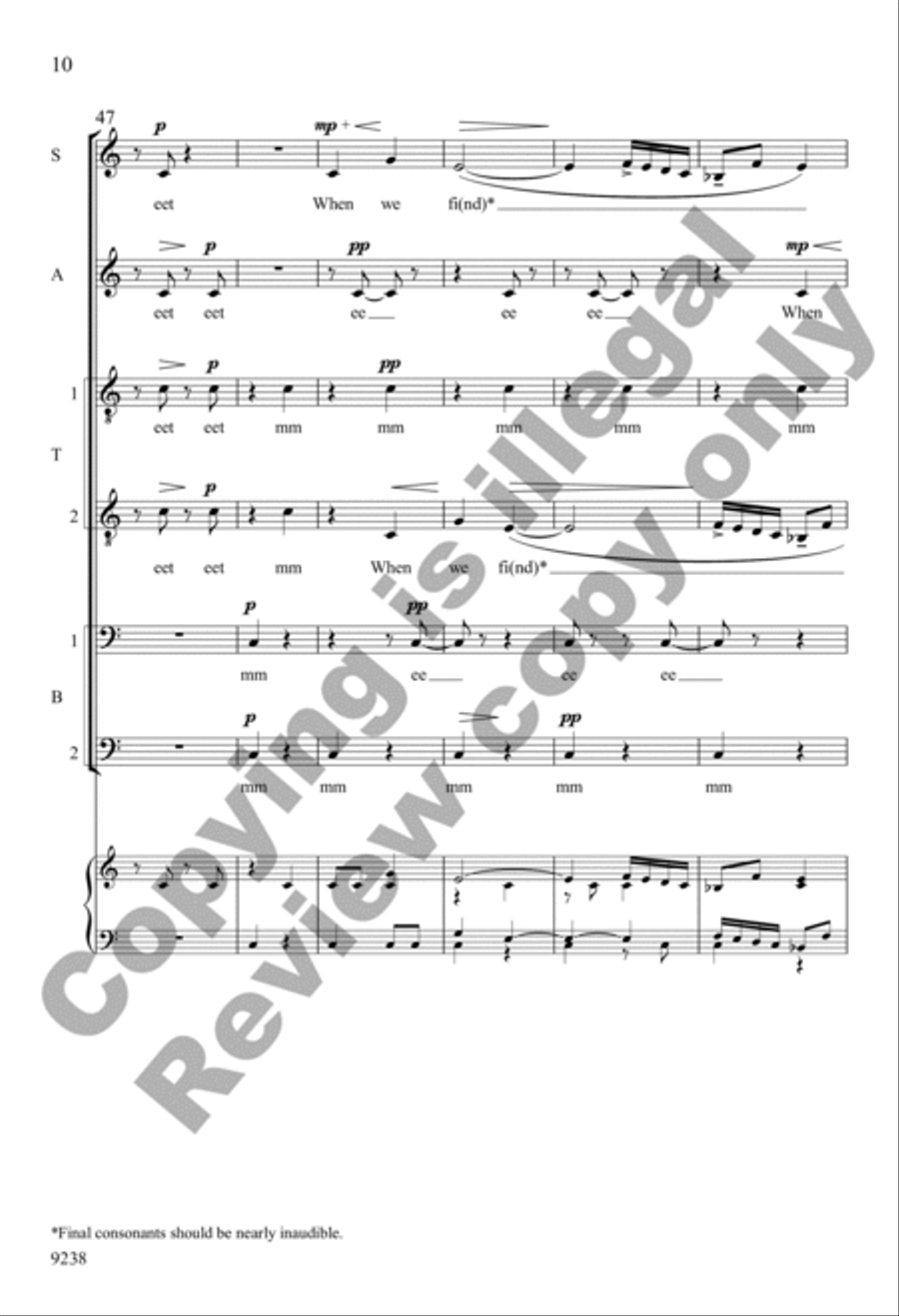 Pulses Pulses Divisi scores gallery preview page 10