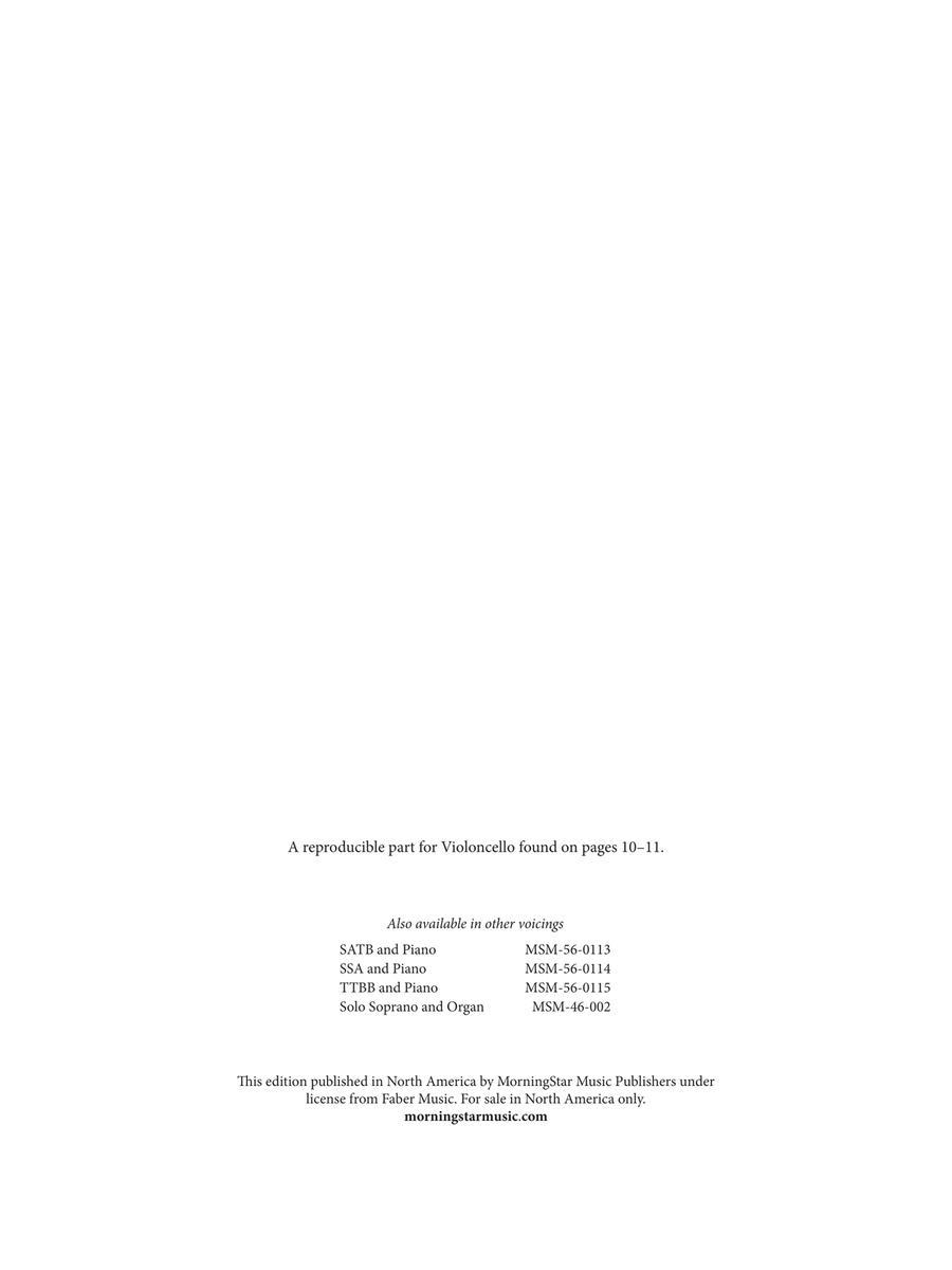 Loving Kindness Loving Kindness Cello scores gallery preview page 4