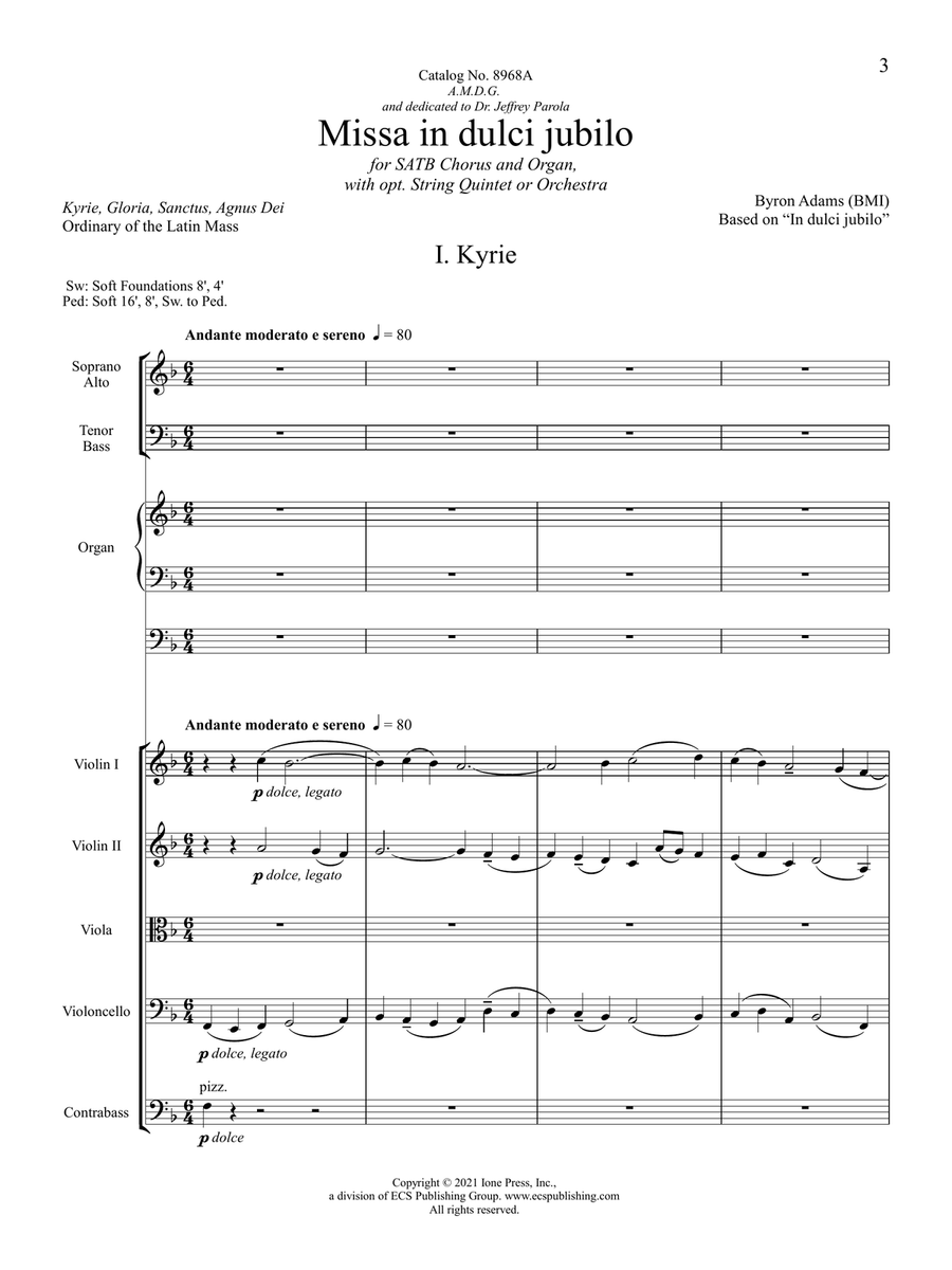 Missa in dulci jubilo Missa in dulci jubilo Choir scores gallery preview page 5