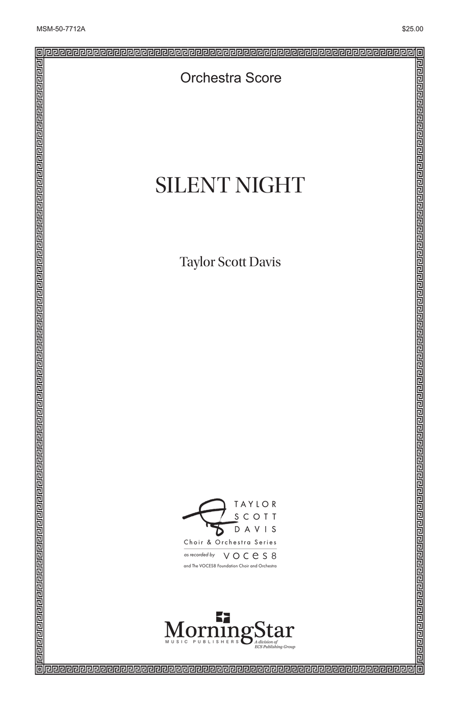Silent Night (Downloadable Additional Orchestra Score) Choir scores gallery preview page 1