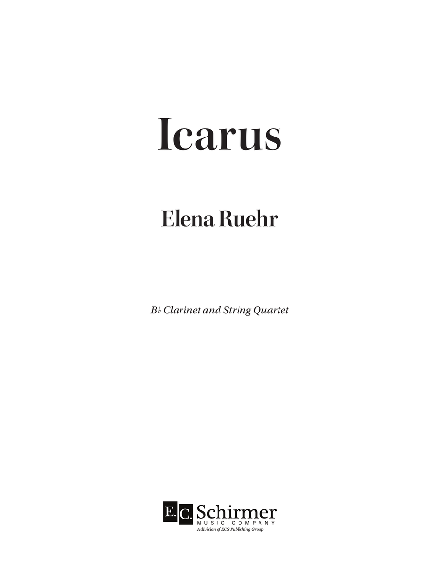 Icarus Icarus B-Flat Clarinet scores gallery preview page 3