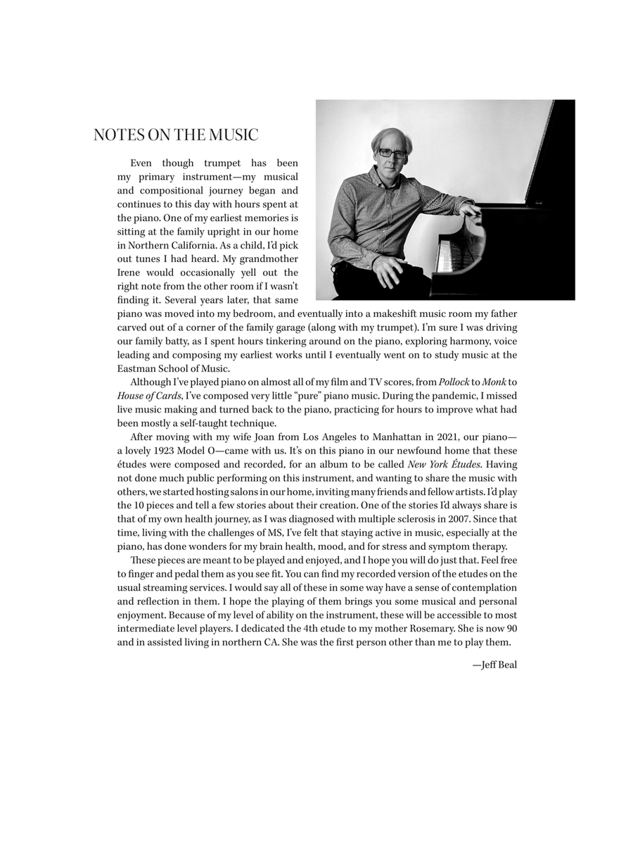 New York Études New York Études Piano Solo scores gallery preview page 4