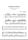 W. A. Mozart - Turkish March (Alla Turca) (for Cello Duet and Piano) mini preview