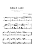 W. A. Mozart - Turkish March (Alla Turca) (for Viola Duet and Piano) mini preview