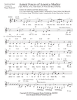Armed Forces of America Medley (Vocal Lead Sheet - Key of G)