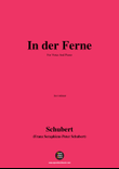 Schubert-In der Ferne,in e minor