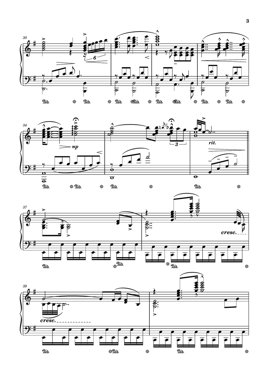 Who Wants To Live Forever Piano Solo scores gallery preview page 3