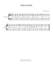 Yankee Doodle Sheet For Beginners
