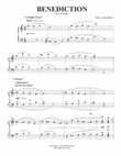 Benediction, solo piano