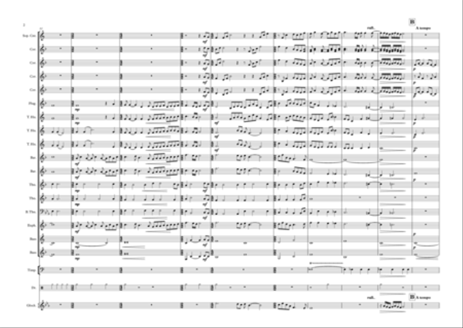 In Trutina Carmina Burana Brass Band scores gallery preview page 2