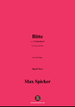 Spicker-Bitte,Op.32 No.1,in E flat Major