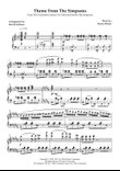 Theme From The Simpsons