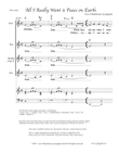 All I Really Want is Peace on Earth - SSA with soloist(s) + Piano