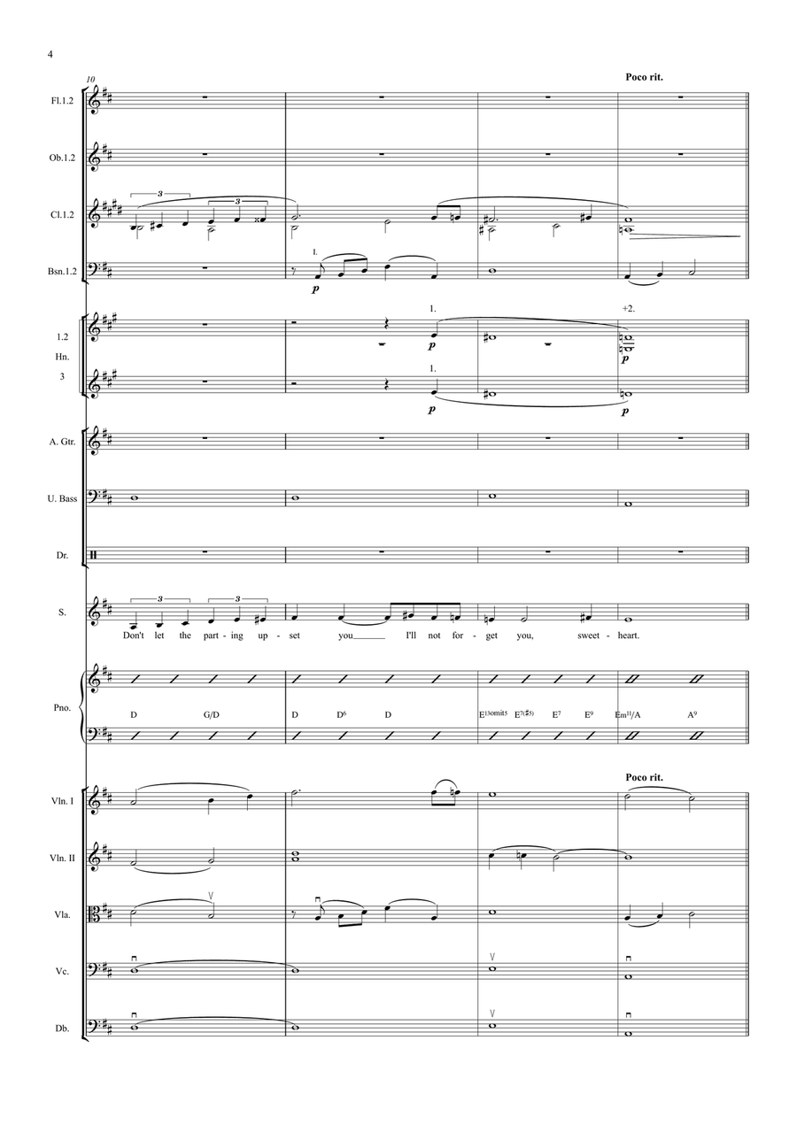 We'll Meet Again Full Orchestra - Digital Sheet Music page 4