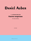 Flamme Vengeresse, by Auber, in d minor