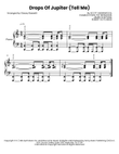 Drops Of Jupiter (Tell Me)