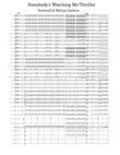 Somebody's Watching Me And Thriller Medley - Score Only