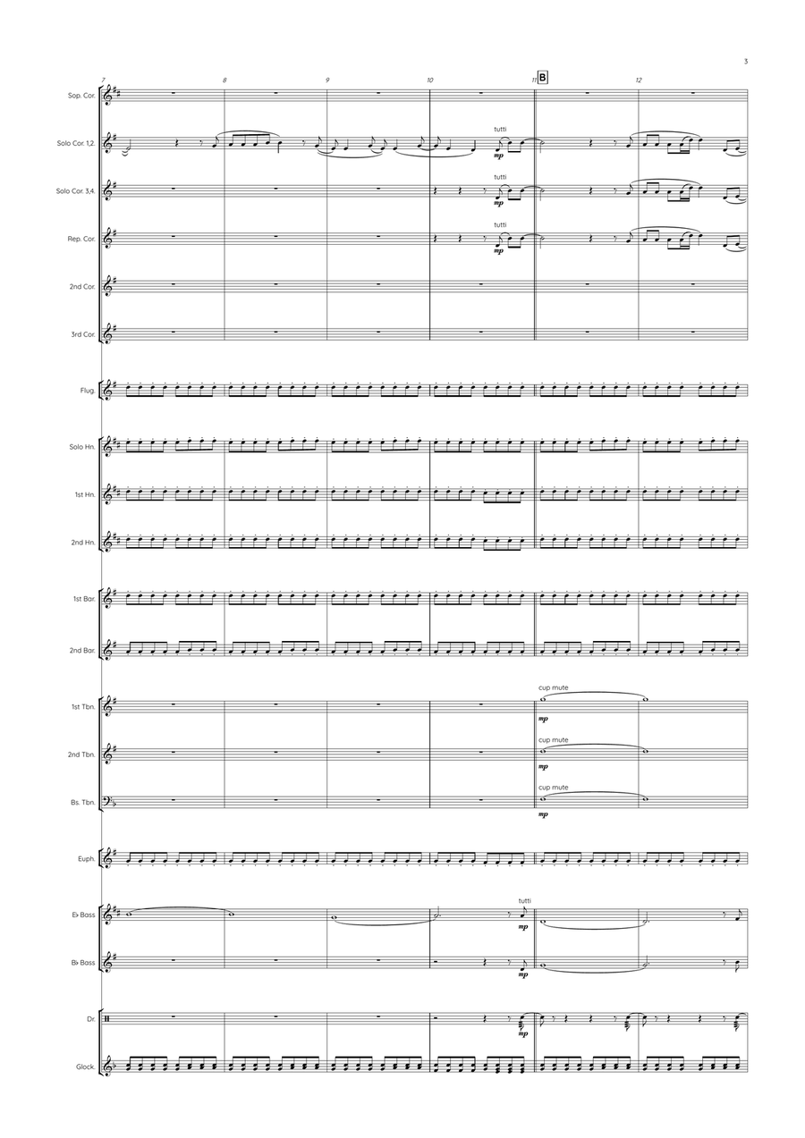 Together We Are Stronger (Stronger Together) Brass Band - Digital Sheet Music page 3