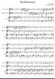 The Entertainer for Piano, Euphonium and Trumpet