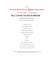All I Have To Do Is Dream
