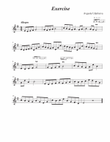 Exercise for Saxophone